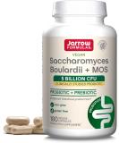 Jarrow Formulas Saccharomyces Boulardii + MOS 5 Billion 180 Veggie Caps - Probiotic + Prebiotic - Intestinal Tract Support  - Buy Online on GoSupps.com