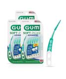 GUM-6505A Soft-Picks Advanced Dental Picks, 90 Count (Pack of 3) - Buy Online on GoSupps.com