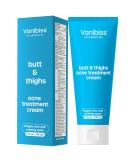 Vanibiss Butt & Thighs Acne Treatment Cream - Butt Acne Clearing Cream for Pimples, Zits, Razor Bumps, Dark Spots - Acne Clearing Lotion for Buttocks & Body - Inner Thigh Blackhead Remover (4oz) - Buy Online on GoSupps.com