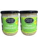 Juniper Berry with Lemon and Cracked Black Pepper Organic Sauerkraut - Raw & Unpasteurised - Traditionally Fermented - 2 x 400g Jar - by The Cultured Food Company - Buy Online on GoSupps.com