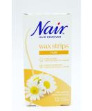 Nair Facial Wax Strips (Pack of 12) - Buy Online on GoSupps.com