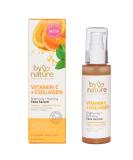 By Nature Vitamin C + Collagen Face Serum - Restore and Energize Tired Skin with Brightening Vitamin C  Plumping Collagen  Plus Texture Enhancing Turmeric - Premium Skin Care Serum for Face - 3fl. oz. - Buy Online on GoSupps.com