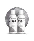 Adore Semi Permanent Hair Color - Vegan and Cruelty-Free Hair Dye - 4 Fl Oz - 155 Titanium (Pack of 2) 155 Titanium 4 Fl Oz (Pack of 2) - Buy Online on GoSupps.com
