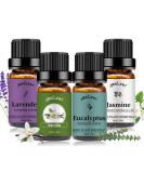 Yethious 4 Pack Essential Oil Set - Lavender Jasmine Vanilla Eucalyptus for Diffuser, Soap, Candles - Premium Aromatherapy Bundle - Buy Online on GoSupps.com