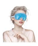 ASAB Cooling Eye Mask Gel Eye Mask with Soft Plush Double Sided Eye Mask for Puffy Eyes Reduces Headache Migraine Sinus Pain Reusable Cold Compress Eye Mask for Hot Cold Use Ice Eye Mask for Dry Eyes - Buy Online on GoSupps.com
