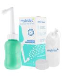 Shop MyBidet 3.0 Po Shower - Intimate Travel Shower with Bag & Lid | Ocean Mint - Perfect for Puerperium & Relief - Buy Online on GoSupps.com