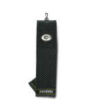 TEAM GOLF NFL Embroidered Golf Towel Checkered Scrubber Design Embroidered Logo Green Bay Packers One Size Green Bay Packers - Buy Online on GoSupps.com