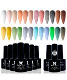 Warm Girl 27-Piece UV Nail Polish Set | Gel Color & Top Coat for Stunning Nail Designs - International Shipping Available - Buy Online on GoSupps.com