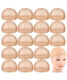 100 Pack Medium Nylon Wig Cap | Stretchy & Breathable Stocking Caps for Hair Security | Lightweight & Durable (Skin) - Buy Online on GoSupps.com