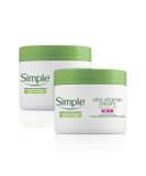 Buy Simple Kind to Skin Vital Vitamin Day Cream 50ml - Pack of 2 | International Shipping Available - Buy Online on GoSupps.com
