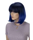 CAISHA Wig Bob Short Hair Cosplay - Heat Resistant Synthetic Straight Blue Mix | Theater Show Quality - SH032q #1T3500D - Buy Online on GoSupps.com