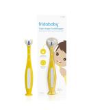 FridaBaby Triple-Angle Toothhugger Training Toothbrush for Toddler Oral Care 1 Count (Pack of 1) Yellow - Buy Online on GoSupps.com