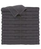 ForPro Premium 100% Cotton All-Purpose Towels - Cool Grey - Extra Soft - 16 x 27 - 24 Count - Salon, Spa, Hotel, Gym - Buy Online on GoSupps.com