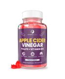 Mommyz Love Apple Cider Vinegar Gummies - Weight Management & Healthy Digestion for New Moms 60 Count with Folate & Vitamin B12 - Buy Online on GoSupps.com