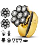 Electric Razor for Men - Cordless Waterproof Head Shaver Rechargeable Rotary Grooming Kit | Fast Charging for Bald Heads - Buy Online on GoSupps.com