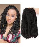 12 Butterfly Locs Crochet Hair - Pre-looped Distressed Soft Locs for Black Women - 7 Packs, 1B Color - Buy Online on GoSupps.com