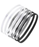 Buy Sularpek 6-Piece Elastic Hair Bands for Men & Women - Non-Slip Sports Headbands for Yoga Football & Jogging - Buy Online on GoSupps.com