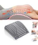 Acemend Refresh Neck & Back Stretcher - Adjustable Spine Board for Lower Back Pain Relief & Yoga Relaxation (Gray) - Buy Online on GoSupps.com
