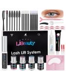 Libeauty Eyelash Lifting Set - Complete Kit for Lifting & Coloring Eyelashes in 30 Minutes | Ideal for Beginners | Black Color - Buy Online on GoSupps.com