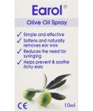 Earol Olive Oil Natural Ear Wax Softener Naturally Removing Effective Spray - Buy Online on GoSupps.com