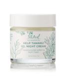Kelp Tamanu Oil Night Cream | Hydrating Anti-Aging Face Moisturizer for All Skin Types - 1 Oz - Buy Online on GoSupps.com
