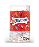 Celebrations blister box mini-chocolate bar mix party mix gift large pack of chocolate multipack with 160 chocolates (1 x 1.4kg) 150 pieces (1 Pack) - Buy Online on GoSupps.com