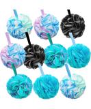 10 Pcs Shower Loofahs,Bath Shower Loofah Sponge,Exfoliating Shower Pouf Balls for Women,Men,Body Wash Bathroom,Exfoliate with Beauty Bathing Accessories - Buy Online on GoSupps.com