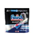 Finish Quantum 64ct Dishwasher Detergent Tablets - Powerball Formula for Ultimate Clean & Shine - Buy Online on GoSupps.com