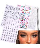 Shop Face Gems - Stick-On Rhinestones Nail & Hair Pearls for Festival Makeup | Self-Adhesive Eye Jewelry & Body Art Accessories - Buy Online on GoSupps.com