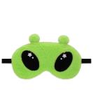 iscream Bedtime Buddies Sleep Mask for Kids - Satin-Lined Embroidered Alien Design - International Shipping Available - Buy Online on GoSupps.com