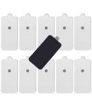 10 Pieces Large Electrodes Replacement Pads for TENS Unit Pads for TENS Massager - Buy Online on GoSupps.com