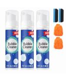 Lazzda Bubble Cleaner Bubble Cleaner Foam Spray Bubble Cleaner All-Purpose Rinse-Free Cleaning Spray Heavy Duty Stubborn Grease & Grime Remover Spray Rinse Free Cleaning Spray (100ml*3) - Buy Online on GoSupps.com