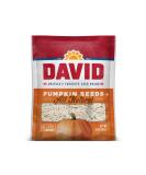 DAVID SEEDS Roasted and Salted Pumpkin Seeds, 5 oz, Keto Friendly, 12 Pack - Buy Online on GoSupps.com