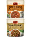 True Primal Roasted/Tuscan Chicken Variety 8-Pack - Gluten-Free, Paleo, Whole30, Keto - Ready-to-Eat Pastured Chicken Bone Broth - Buy Online on GoSupps.com