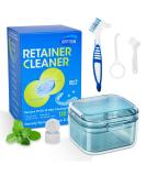 ACWOO Retainer Cleaning Tablets - 120 Count | Freshens Retainers Braces & Dentures | Oral Care & Protection - Buy Online on GoSupps.com