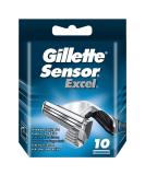 Gillette Sensor Excel Razor Blades for Men Pack of 10 Blades 10 Count - Buy Online on GoSupps.com