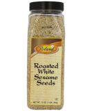 Roland Foods Roasted White Sesame Seeds, Specialty Imported Food, 16-Ounce Bottle - Buy Online on GoSupps.com