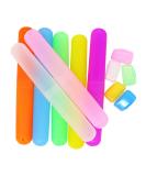 Honbay 7PCS Plastic Dust-Proof Toothbrush Case Holder for Daily and Travel Use with 5 Gifted Toothbrush Head Covers - Random Colors - Buy Online on GoSupps.com