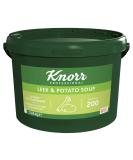 Knorr Professional Leek & Potato Soup Mix 200 Portions (Makes 34 Litres) Leek & Potato 2.04 kg (Pack of 1) - Buy Online on GoSupps.com