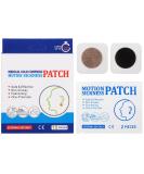 Motion Sickness Patches - Fast-Acting Nausea Relief for Travel - Natural Herbal Formula - Non-Drowsy - Waterproof - 10 Count - Cruise Essentials - Buy Online on GoSupps.com
