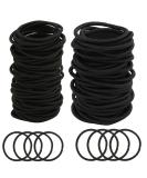 260 PCS Black Hair Ties Set for Women & Men - Premium Elastic Ponytail Holders for Thick Hair - 120PCS 4mm & 140PCS 3mm Hair Bands - Buy Online on GoSupps.com
