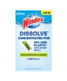 Windex Dissolve Concentrated Pods Multisurface Cleaner 3 Concentrated Dissolvable Refill Pods Refills - Buy Online on GoSupps.com