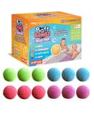 12 x Bath Bombs from Zimpli Kids  Children's Baff Fizzers  Gentle and Skin Safe  Certified Biodegradable Gift Set - Buy Online on GoSupps.com