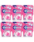 Extra Chewing gum bubble mint chewing gum Sugar free Chewing gum Bottle 30 pieces X 6 Bottle - Buy Online on GoSupps.com