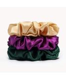 100% Silk Scrunchies for Strong Hold - Luxurious Hair Ties for Women & Girls | Soft Elastic Ribbons & Ponytail Jewelry - Buy Online on GoSupps.com
