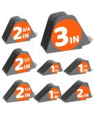 Premium Clipper Guards Set - 8 Lengths for Wahl Clippers (3-1.25in) - Gray Mega Set - Buy Online on GoSupps.com