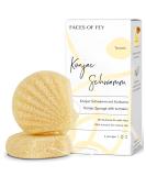 Buy Konjac Sponge Faces of Fey - 100% Biodegradable Yellow Ginger for Body & Face - Perfect for Ripe Skin - International Shipping Available - Buy Online on GoSupps.com