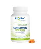 Aportha Curcumin Capsules with Cavacurmin - 90 Vegan Capsules High-Dose 999.99mg Curcumin Gluten-Free & Allergen-Free 30-Day Supply - Buy Online on GoSupps.com
