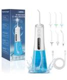 Surfou Wireless Mouth Shower - 300ml 3 Modes 4 Water Pressures 6 Nozzles - IPX7 Waterproof USB-C Rechargeable - Perfect Travel & Home Gift - Buy Online on GoSupps.com