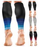 aZengear Calf Compression Sleeves for Men & Women - Shin Splint and Calf Support Brace - Compression Calf Guards - Leg Sleeves for Torn Muscle Cramps (XXL Black w/Navy) XXL Black w/Blue - Buy Online on GoSupps.com